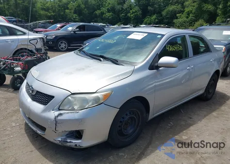 2009 Toyota Corolla Le from USA, damaged, VIN 2T1BU40E39C069784